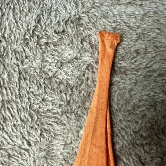 Roxy Women’s Orange Tank Top Size M 100% Cotton NWT - Picture 7 of 14